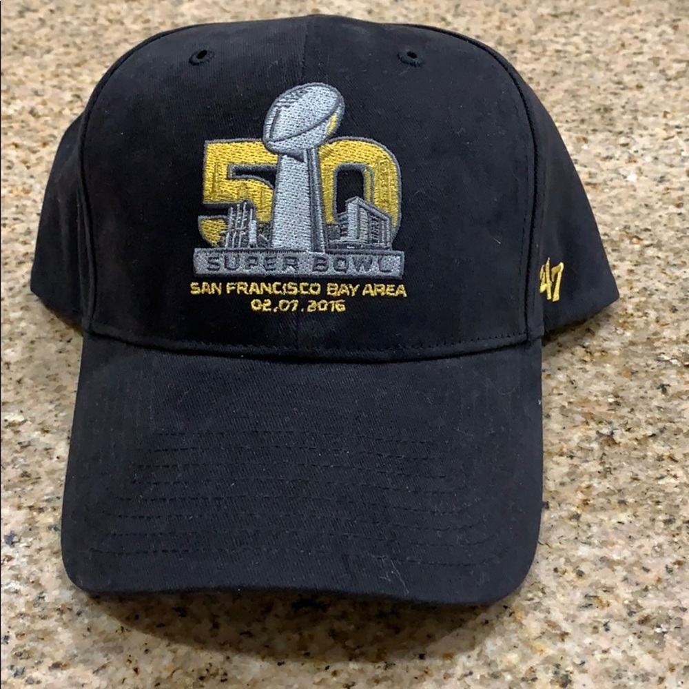 Super Bowl 50 hat. Good condition.